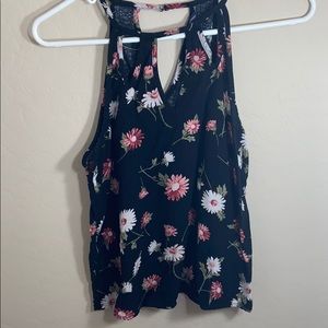 Floral tank top